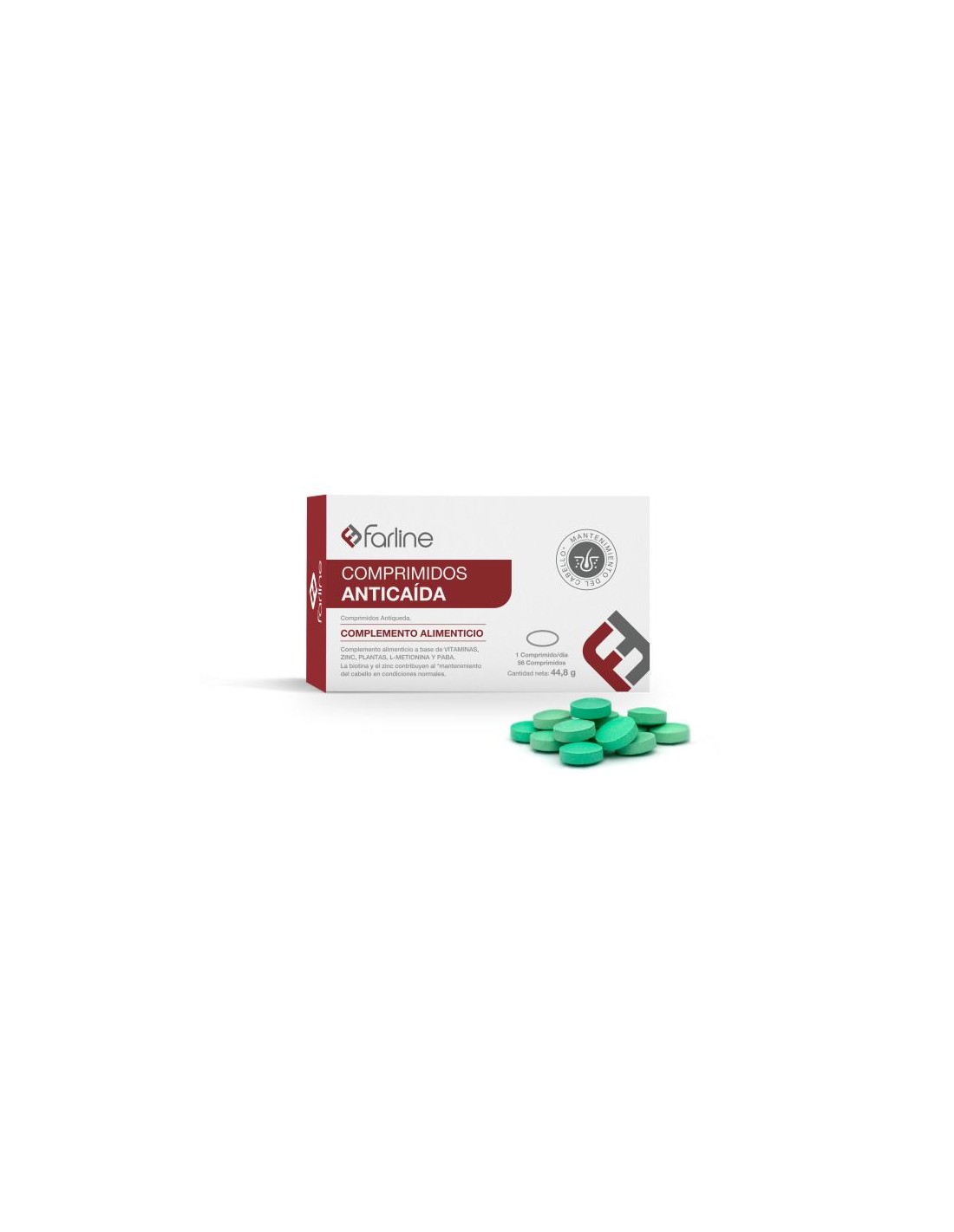 FARLINE ANTICAIDA CAPILAR COMPRIMIDOS (1 al día) - 56...