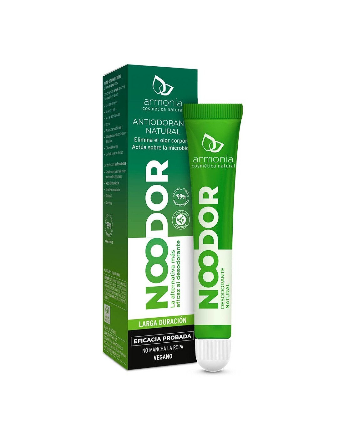 ARMONÍA NOODOR ANTIODORANTE NATURAL EN CREMA - 15 mL