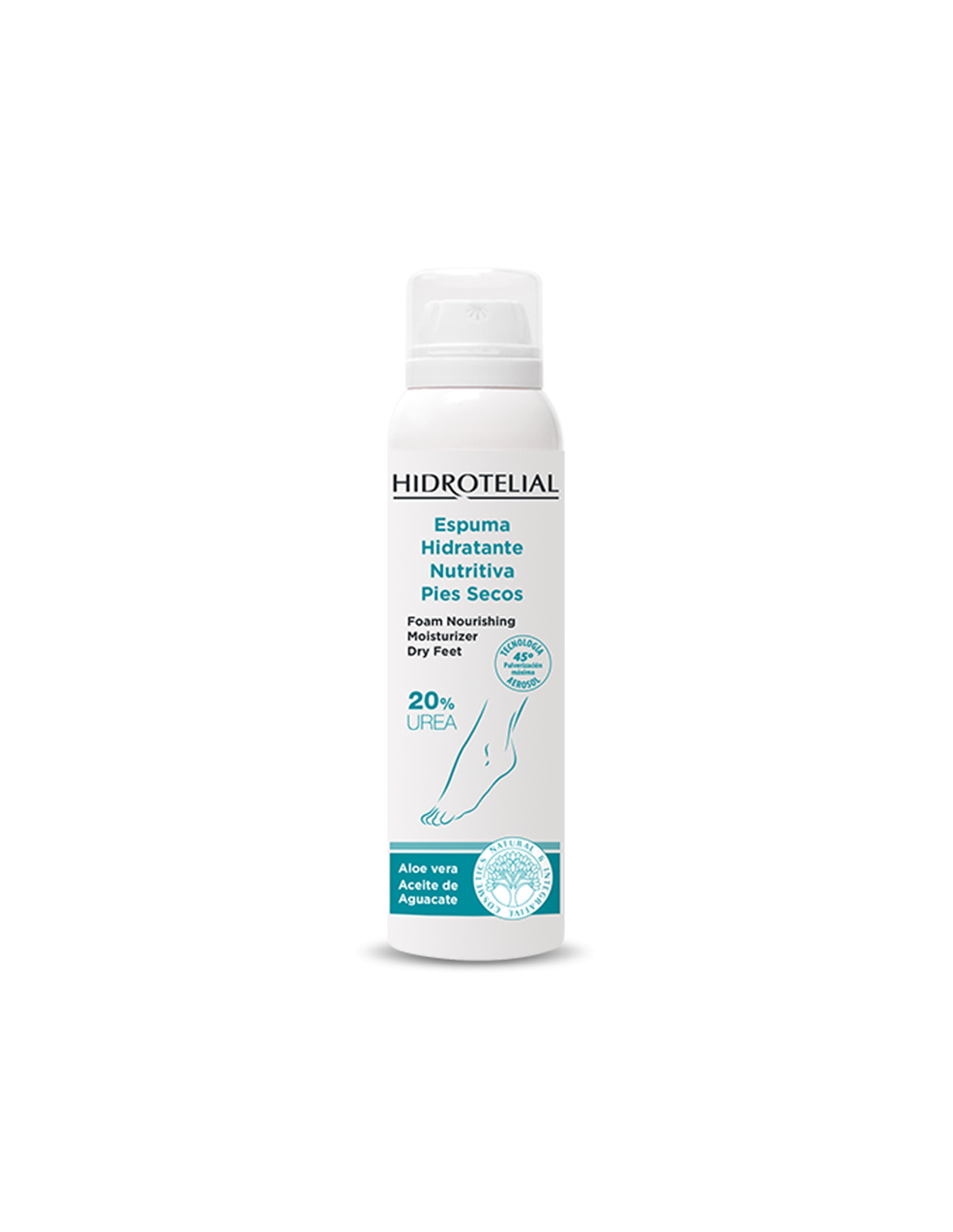 HIDROTELIAL ESPUMA HIDRONUTRITIVA PIES SECOS  1 ENVASE  - 150 mL