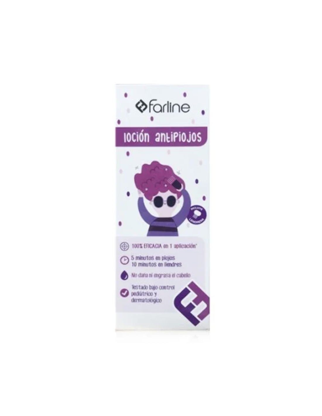 FARLINE LOCION ANTIPIOJOS 5 MINUTOS - 100 mL