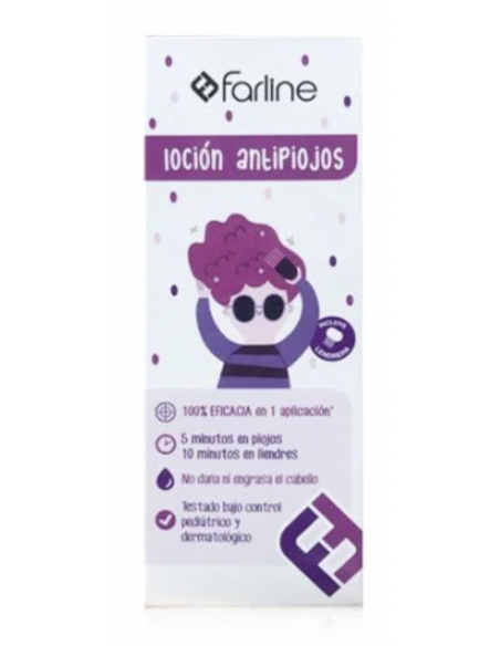 FARLINE LOCION ANTIPIOJOS 5 MINUTOS - 100 mL