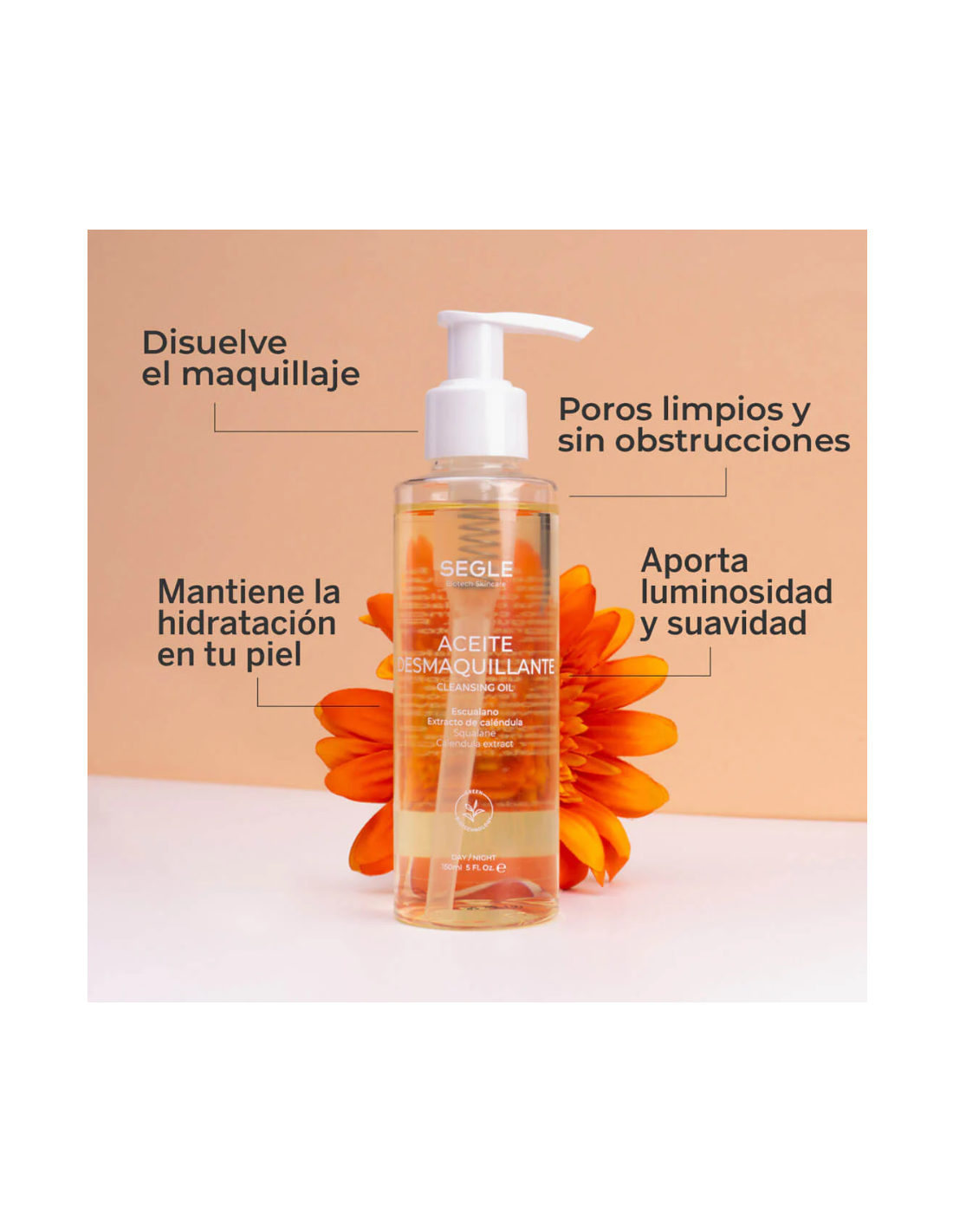 SEGLE ACEITE DESMAQUILLANTE 150ml