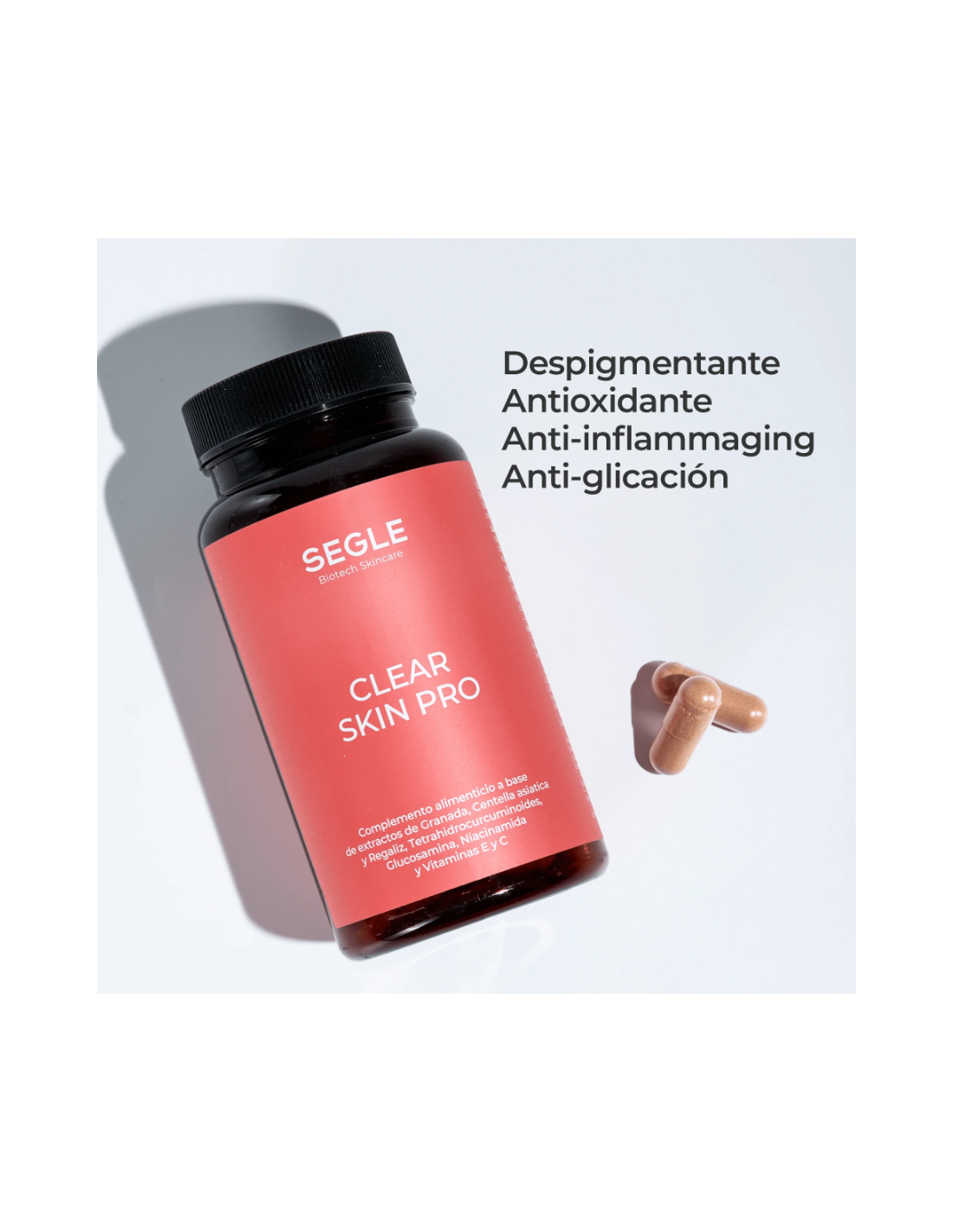 SEGLE CLEAR SKIN PRO 60 cápsulas