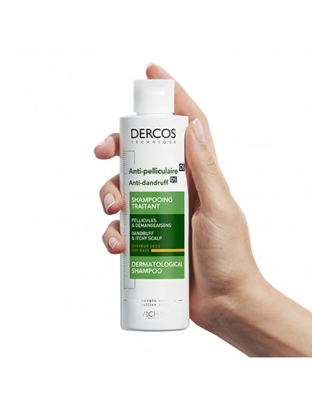 VICHY DERCOS CHAMPÚ ANTICASPA CABELLO SECO 200ml