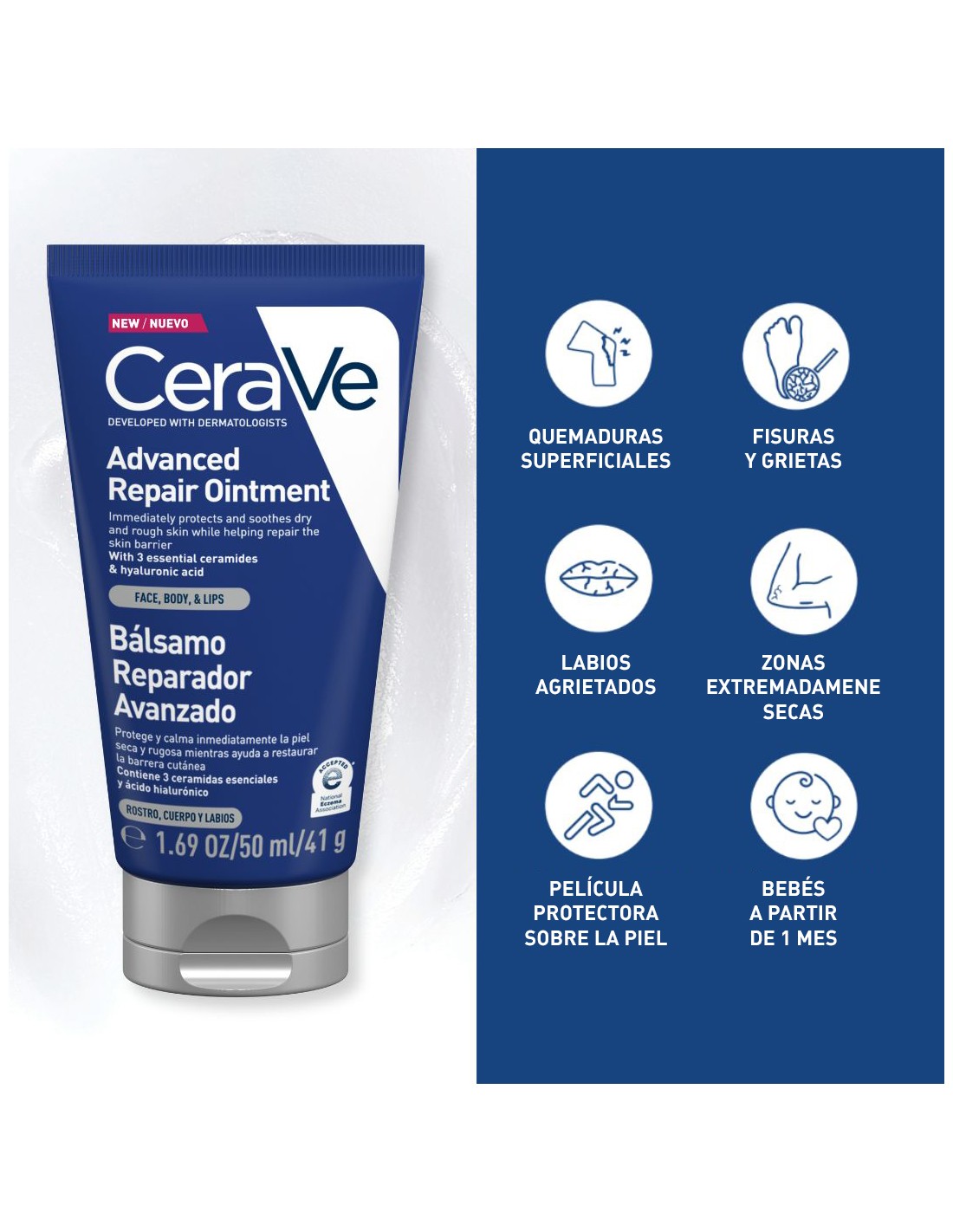 CERAVE BÁLSAMO REPARADOR AVANZADO 50ml
