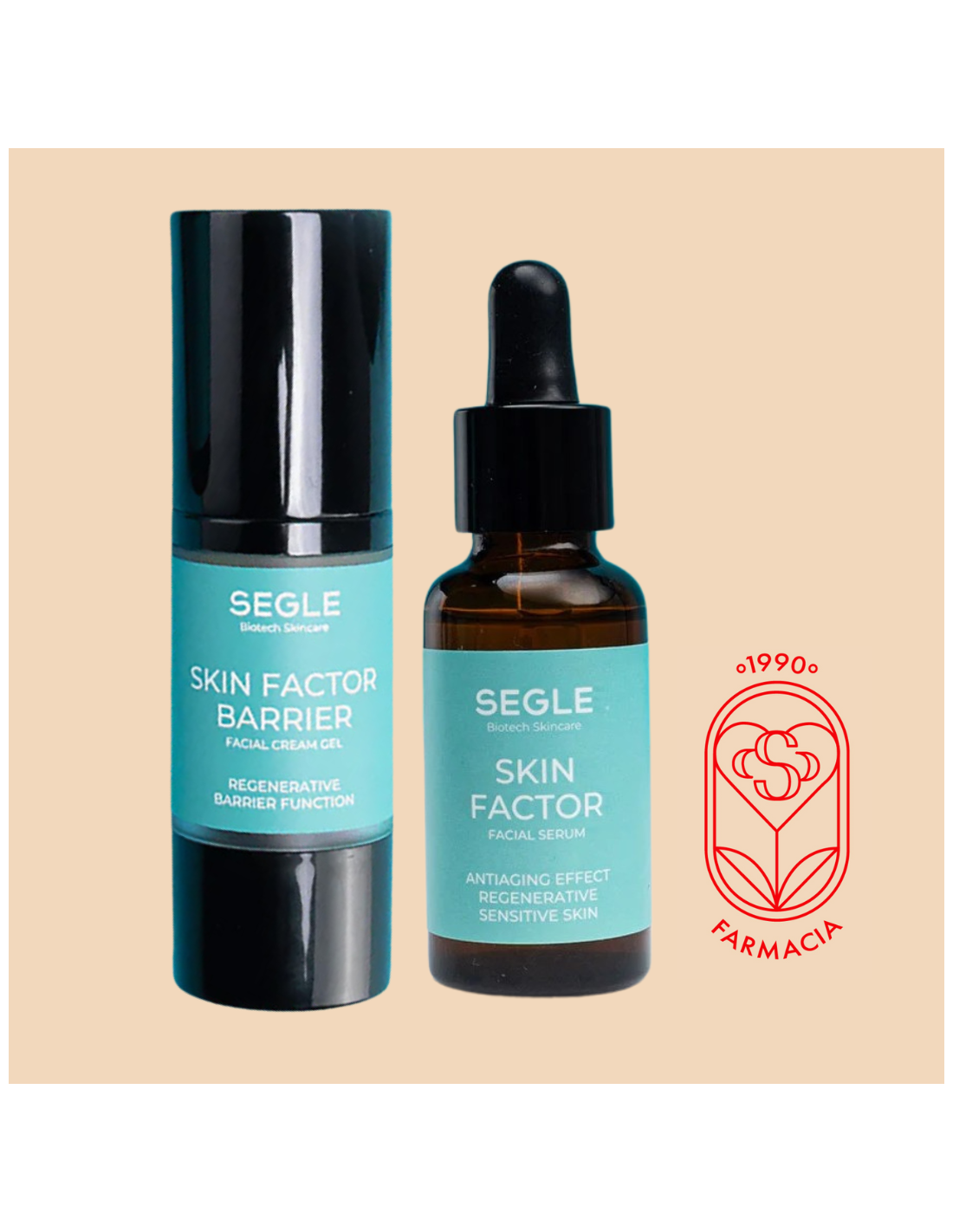 SEGLE PACK SKIN FACTOR SERUM 30ml + CREMA SKIN FACTOR BARRIER 30ml