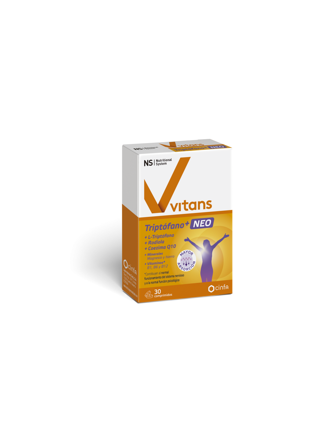 CINFA NS TRIPTÓFANO+ 30 comprimidos 2