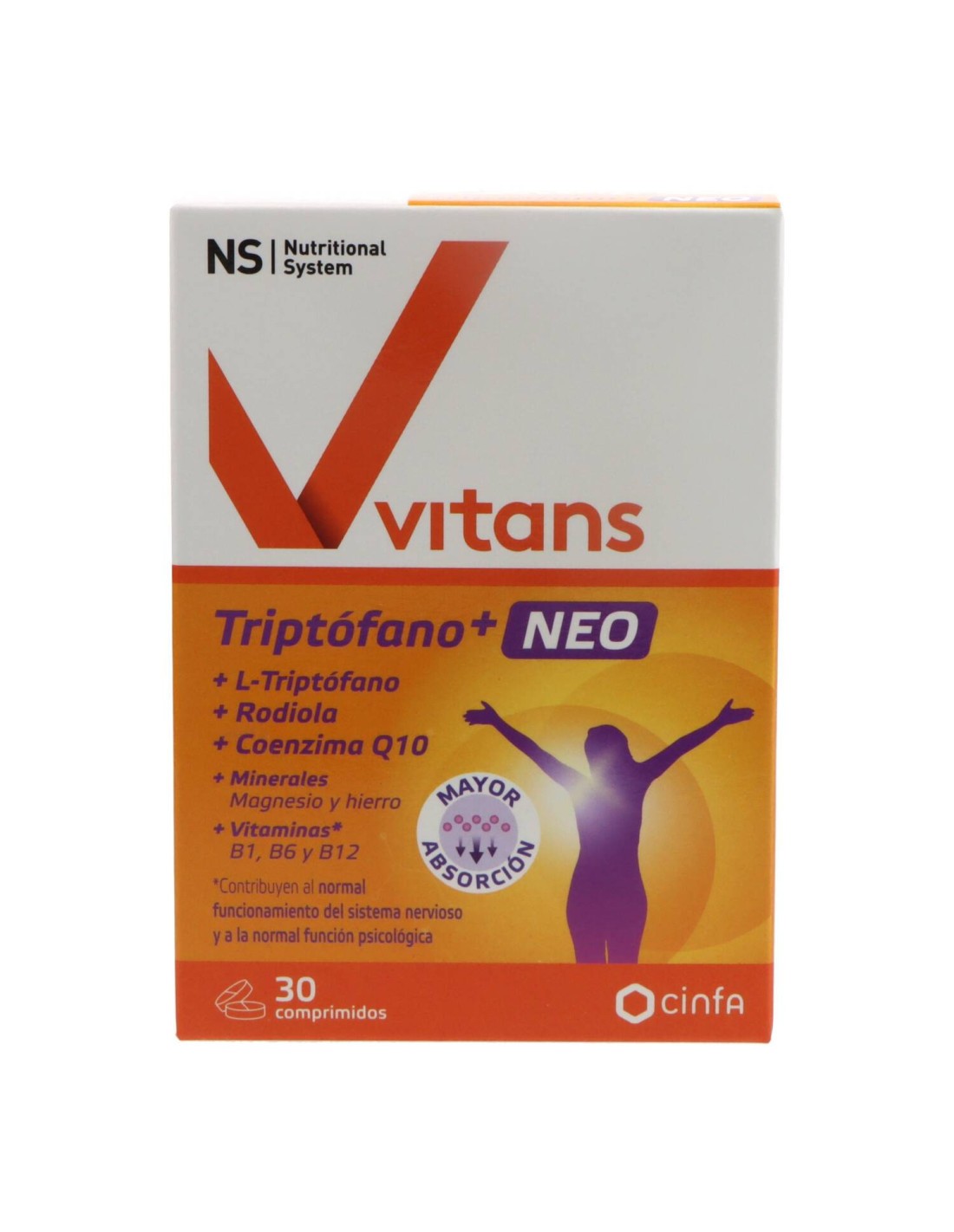 CINFA NS TRIPTÓFANO+ 30 comprimidos