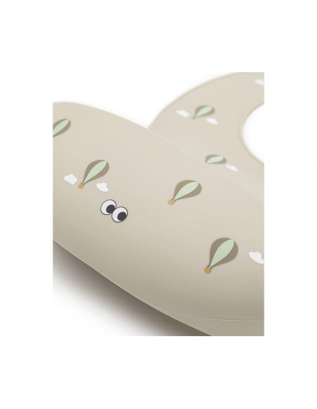 TUTETE BABERO SILICONA GLOBOS AEROSTATICOS THE FROG- 1 unidad