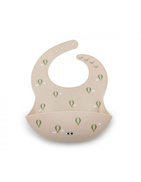 TUTETE BABERO SILICONA GLOBOS AEROSTATICOS THE FROG- 1 unidad