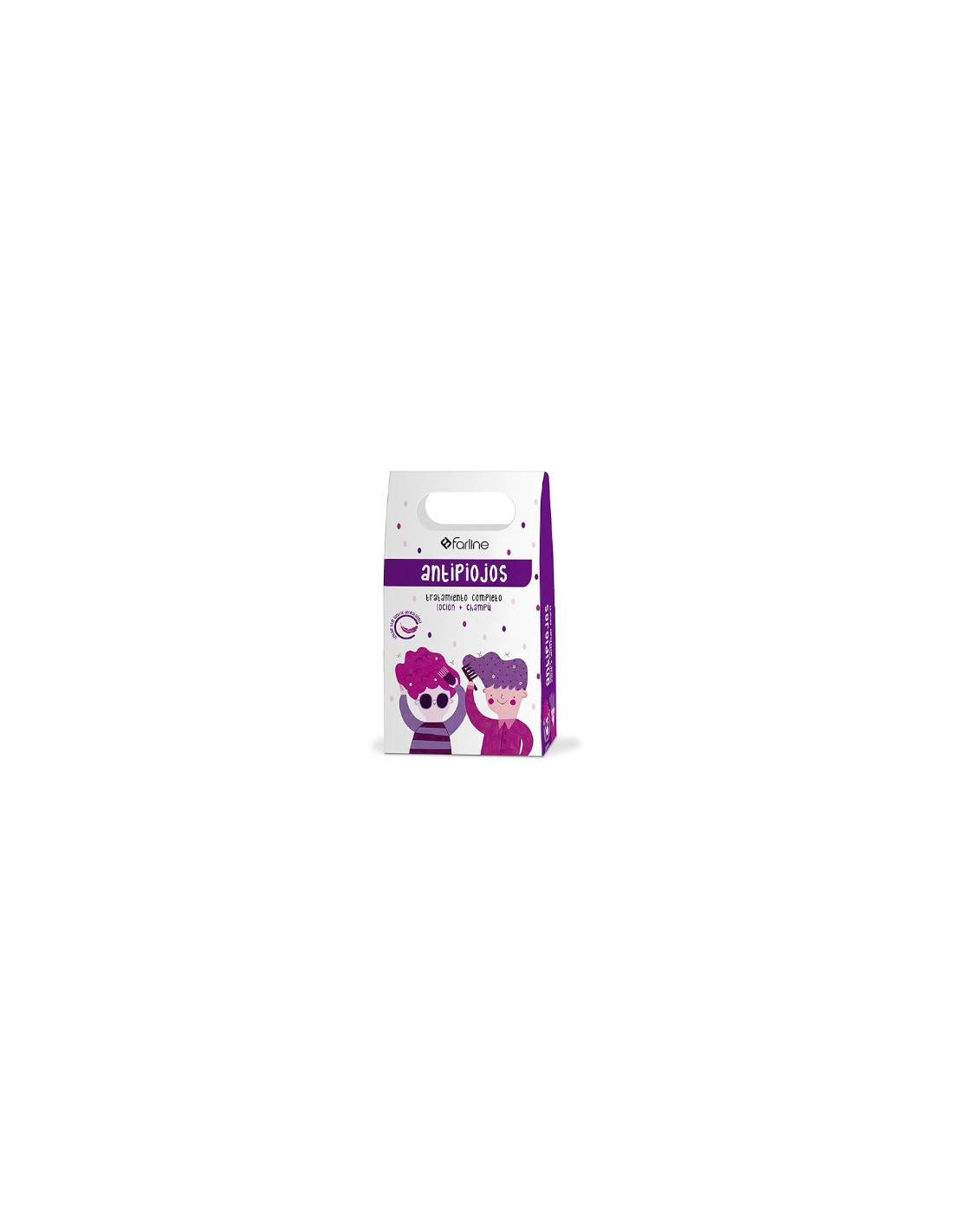 FARLINE PACK ANTIPIOJOS CHAMPU + LOCION PEDICULICIDA  1 ENVASE 100 ml + 1 ENVASE 100 ml