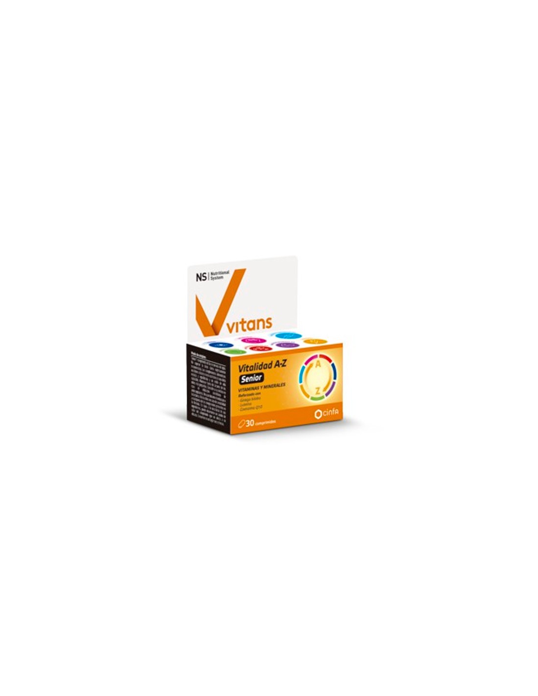 CINFA NS VITANS VITALIDAD A-Z SENIOR  - 30 comprimidos