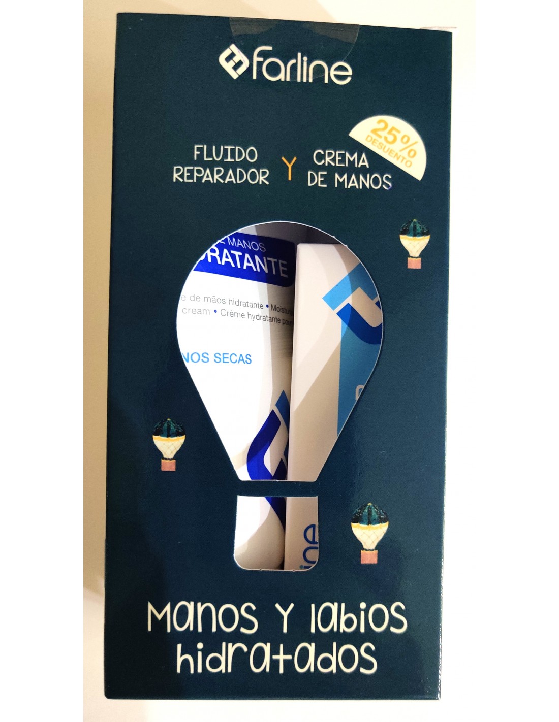 FARLINE PACK MANOS Y LABIOS HIDRATADOS