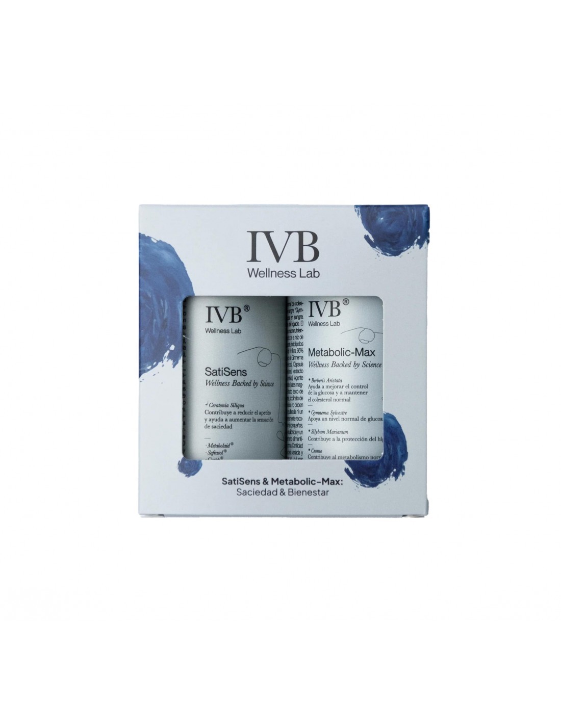 IVB PACK ESPECIAL SATISENS + METABOLIC-MAX 60...