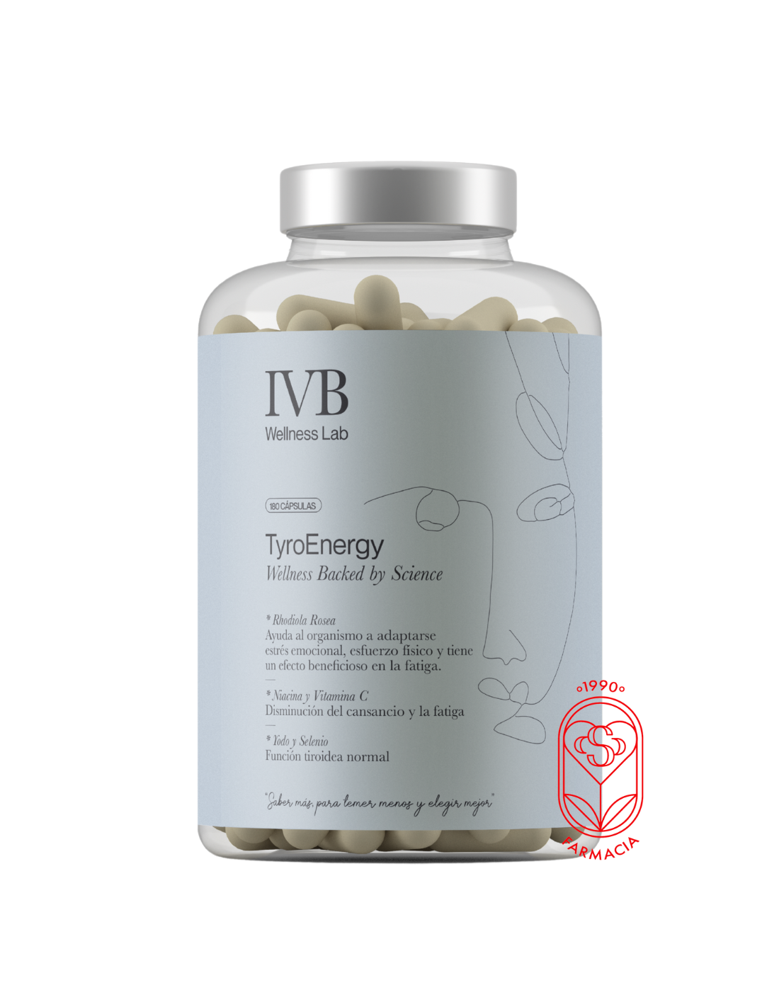 IVB TYROENERGY 180 CÁPSULAS FORMATO 3 MESES