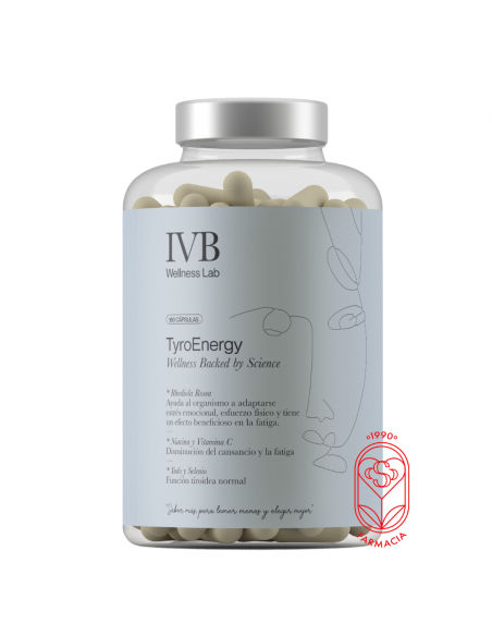 IVB TYROENERGY 180 CÁPSULAS FORMATO 3 MESES