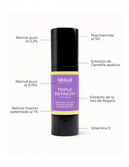 SEGLE TRIPLE RETINOID SERUM FACIAL 30ML