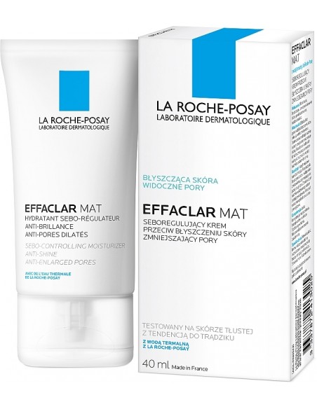 LA ROCHE POSAY EFFACLAR HIDRATANTE MATIFICANTE ACTIVA - 40 mL