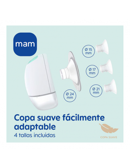 MAM SACALECHES MOVE MANOS LIBRES INDIVIDUAL PORTÁTIL