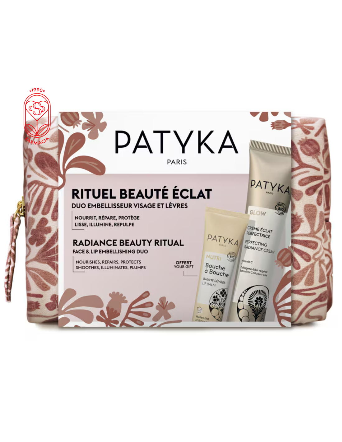 PATYKA NECESER RITUEL BEAUTE ECLAT CREMA GLOW + BALSAMO...