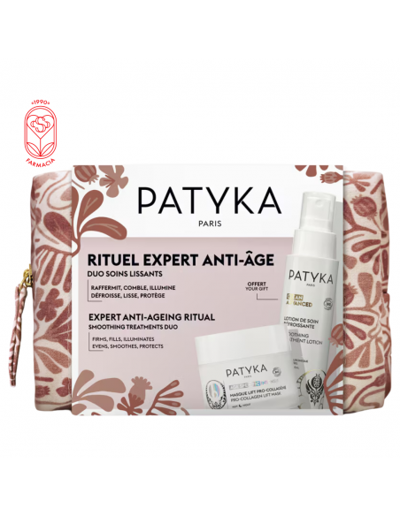 PATYKA NECESER RITUEL EXPERT ANTI AGE MASQUE PRO COLAGENO + LOCION CLEAN ADVANCED