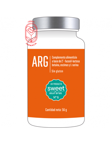 SWEET BY ASUN ARIAS ARG NÚMERO 6 ACIDEZ, REFLUJO, GASTRITIS 90 CÁPSULAS