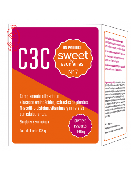 SWEET BY ASUN ARIAS C3C NÚMERO 7 15 SOBRES