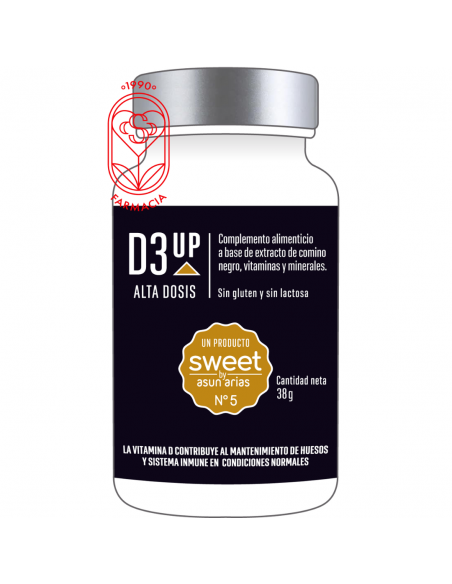 SWEET BY ASUN ARIAS D3UP NÚMERO 5 MULTIFUNCIÓN 30 CÁPSULAS