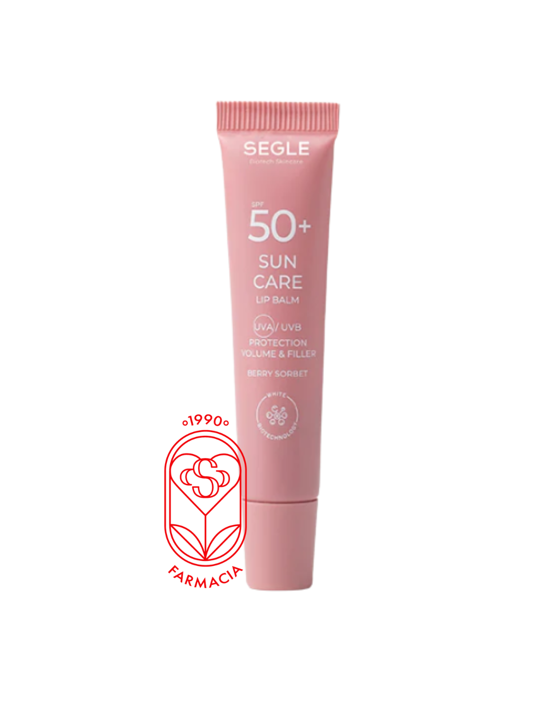 SEGLE LIP BALM SPF50+ BERRY SORBET