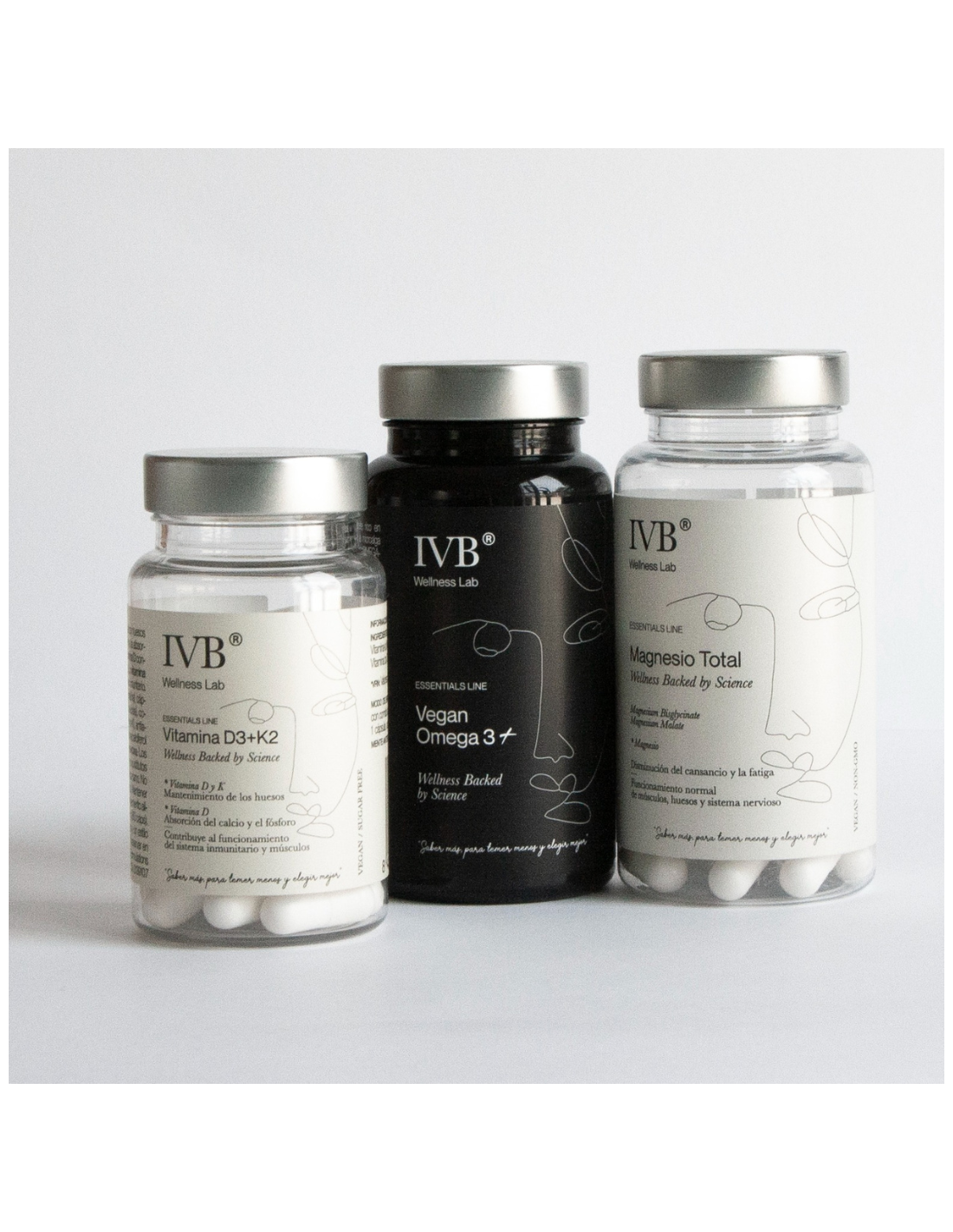 IVB PACK ESENCIALES (magnesio total + vegan...