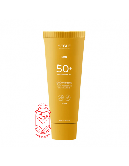 SEGLE SUN BODY CREAM GEL SPF50+ (protector solar corporal) 200ml