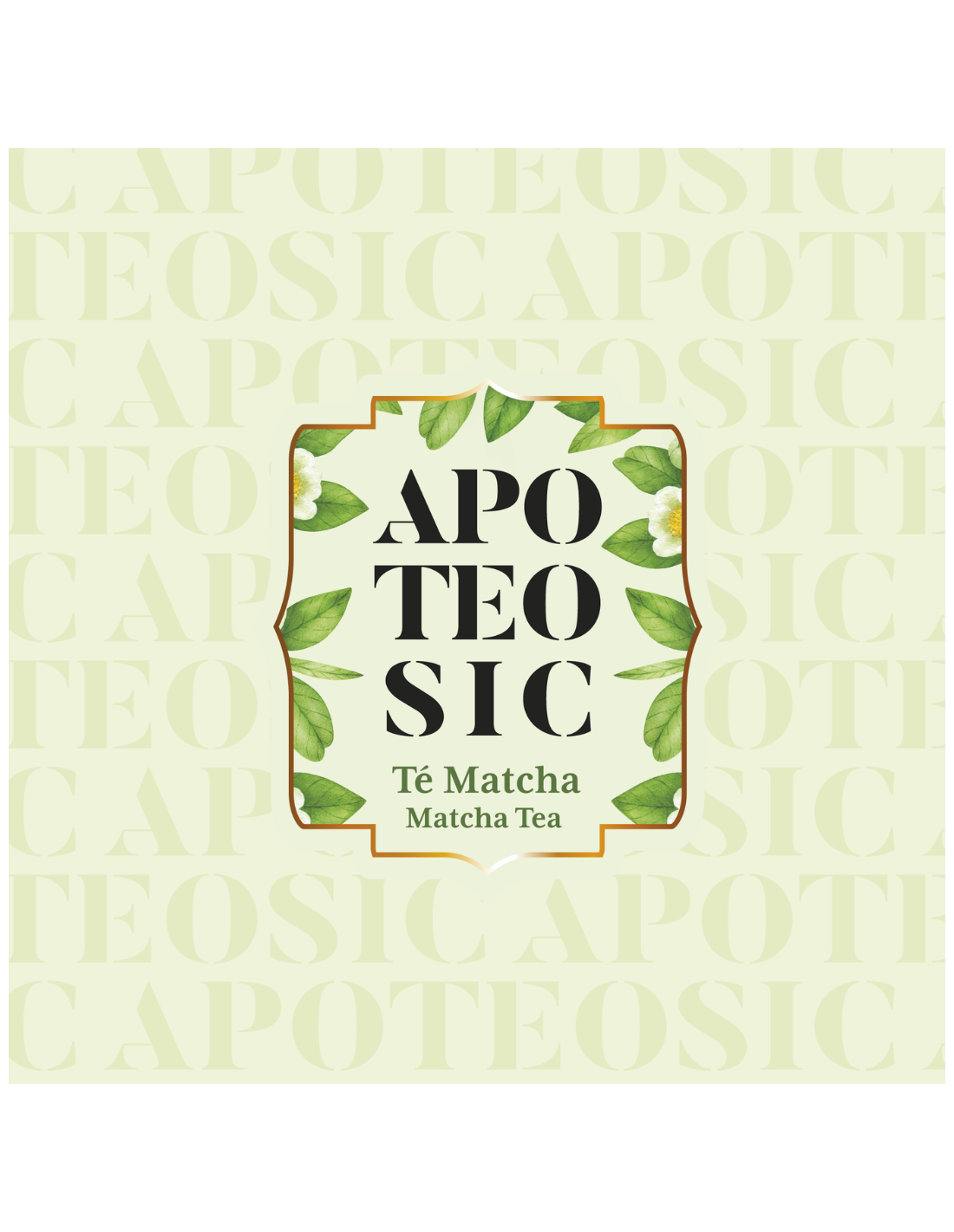 APOTEOSIC TE MATCHA  BIO ORGÁNICO 45 GRAMOS