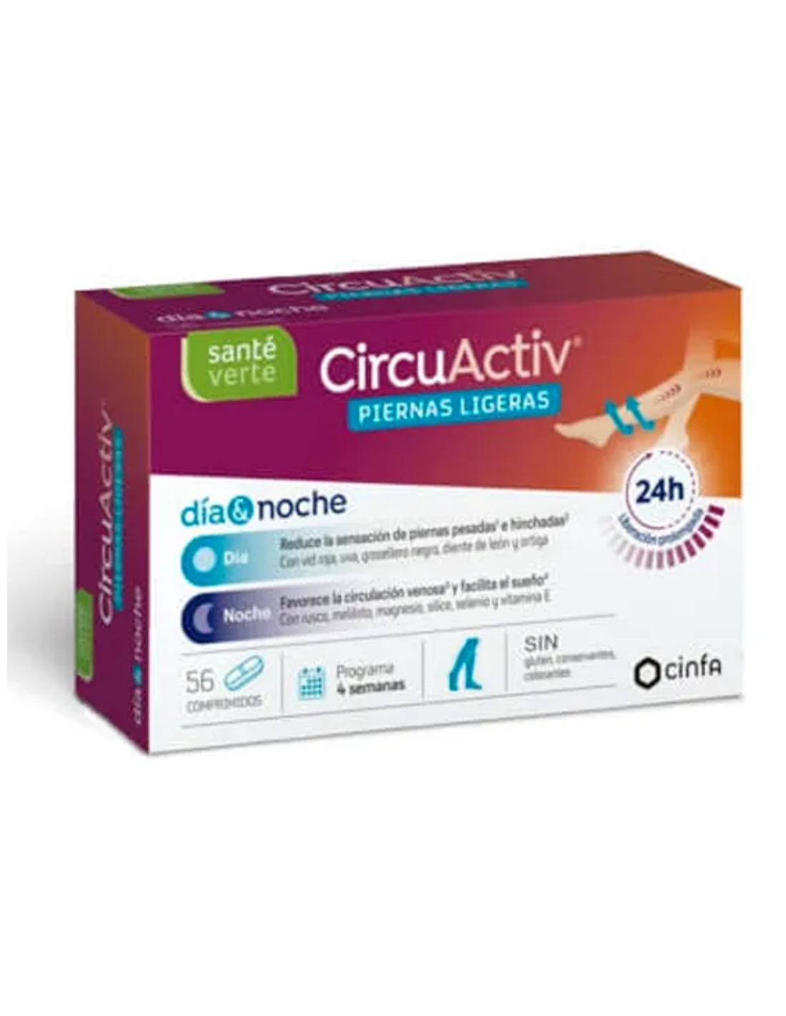 CINFA NS CIRCUACTIV PIERNAS LIGERAS DÍA Y NOCHE...