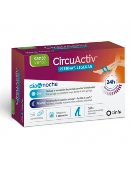 CINFA NS CIRCUACTIV PIERNAS LIGERAS DÍA Y NOCHE 56 comprimidos