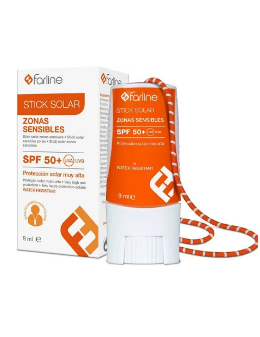 FARLINE STICK SOLAR SPF50+ IDEAL ZONAS...