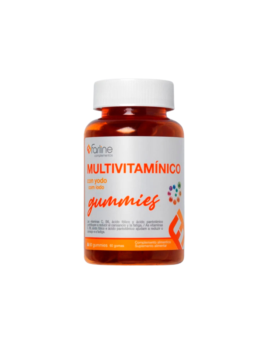 FARLINE MULTIVITAMÍNICO GUMMIES 60 unidades-...