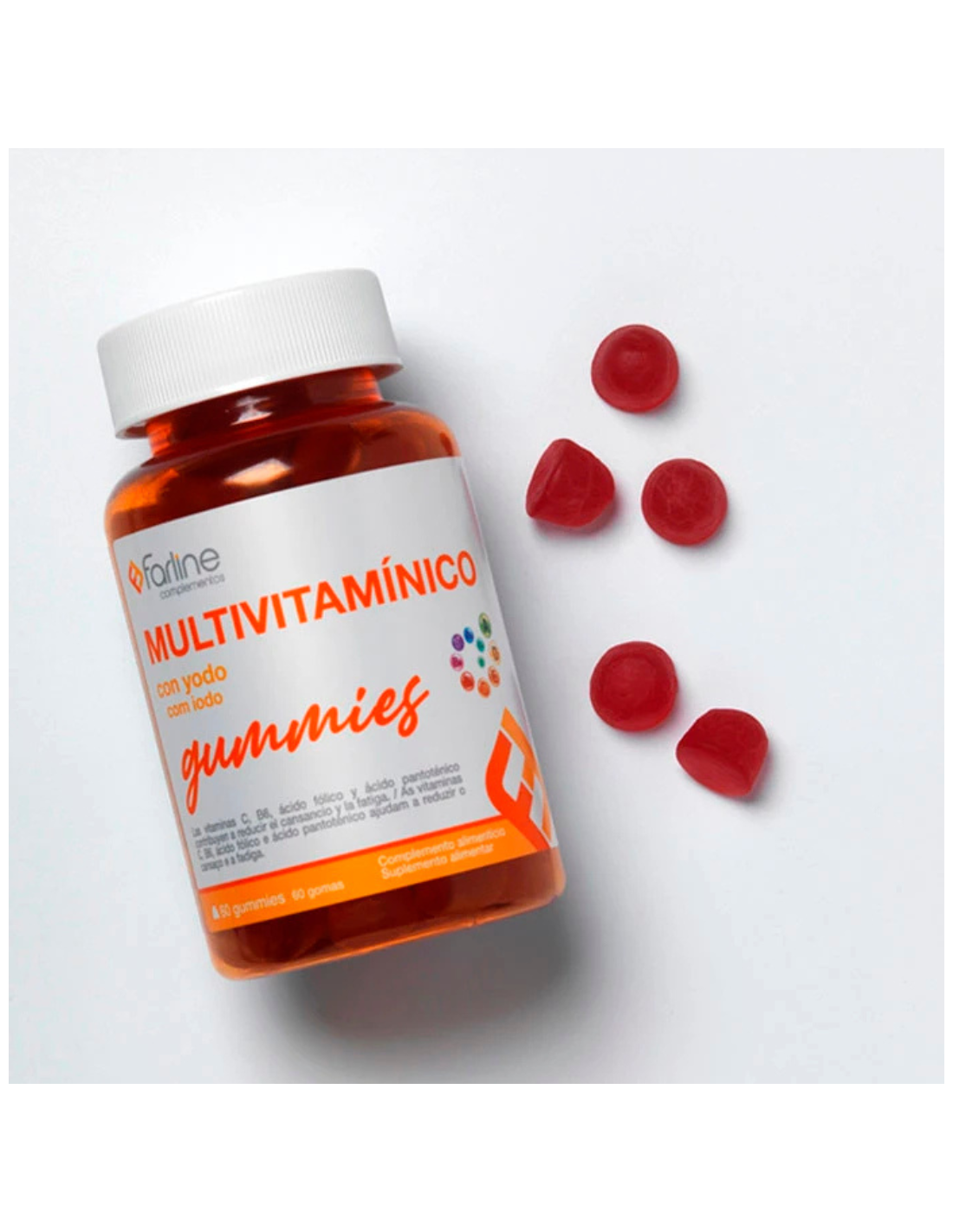 FARLINE MULTIVITAMÍNICO GUMMIES 60 unidades- formato 1 mes