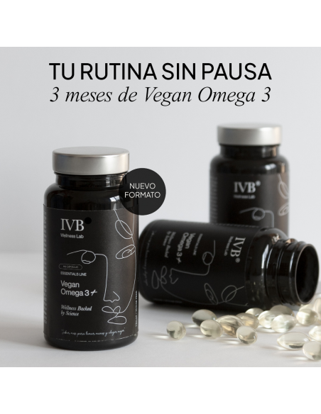 IVB VEGAN OMEGA 3+ 90 cápsulas (formato 3 meses)