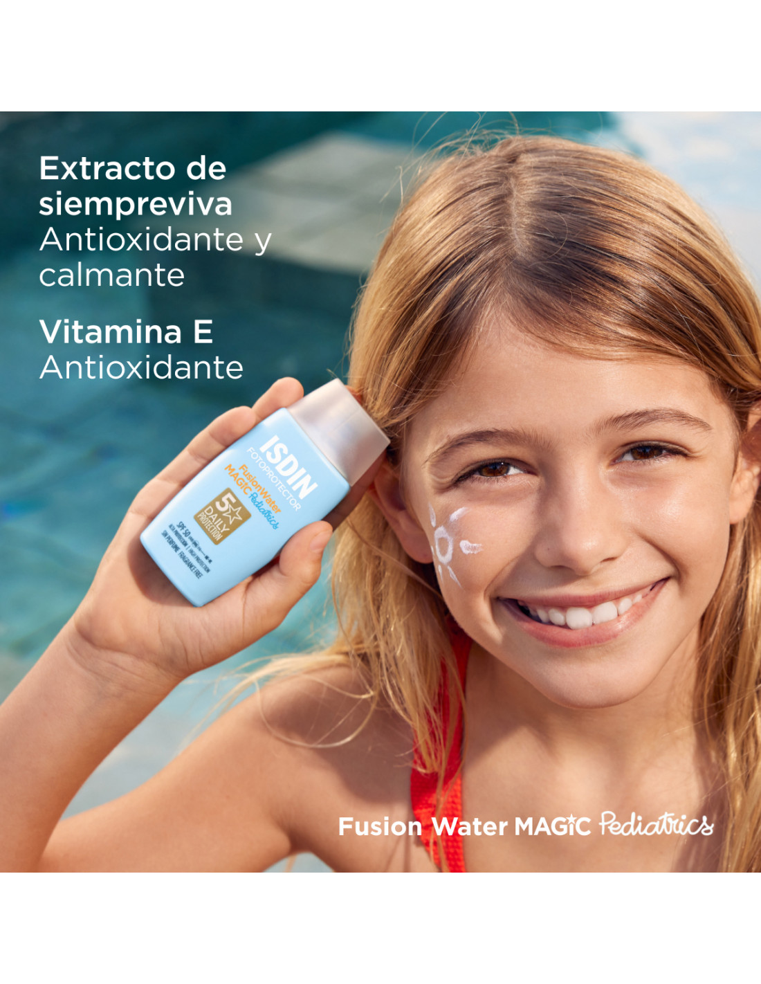 ISDIN FUSION WATER MAGIC PEDIATRICS SPF 50 50ml