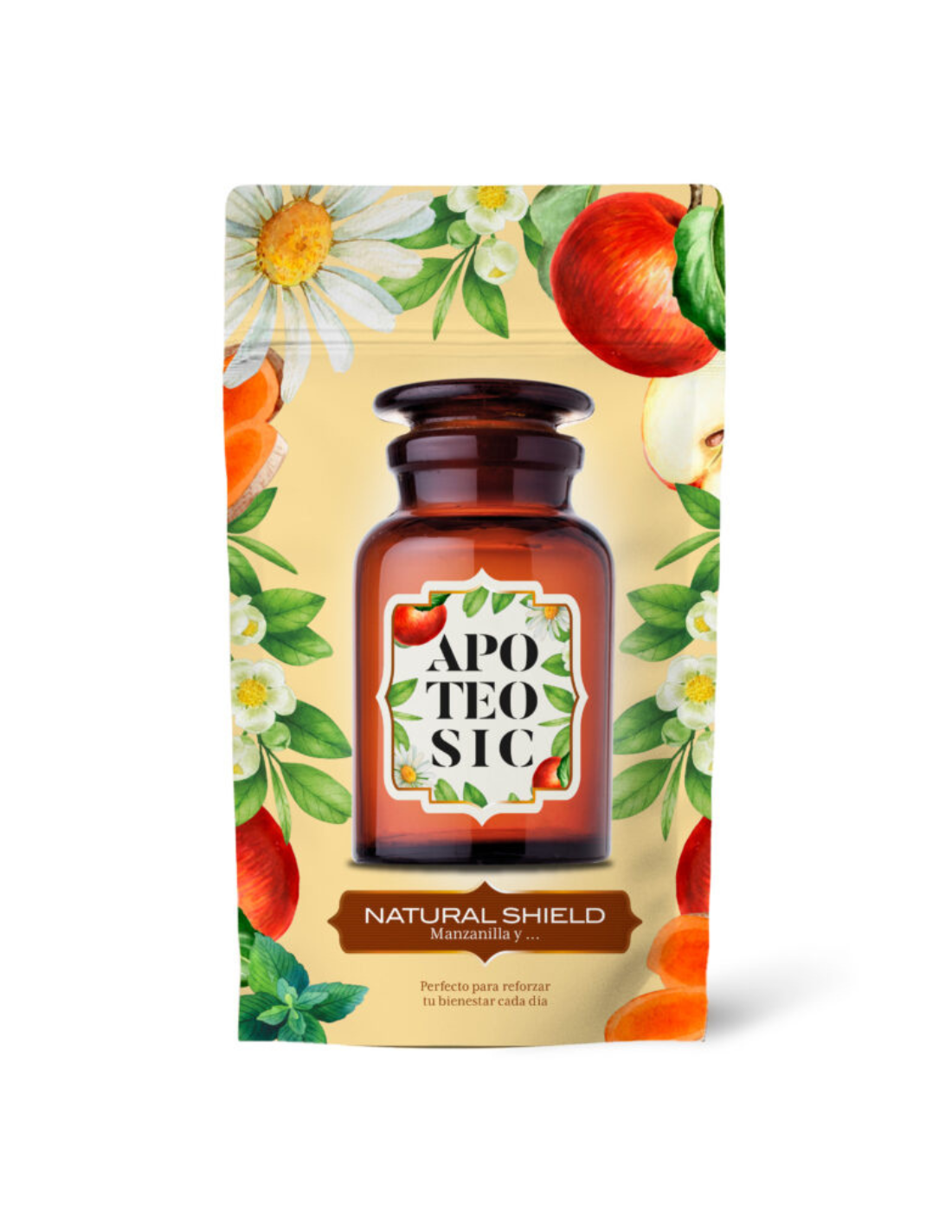 APOTEOSIC NATURAL SHIELD infusión 24 gramos (12 pirámides)