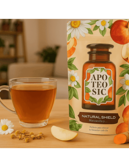 APOTEOSIC NATURAL SHIELD infusión 24 gramos (12 pirámides)