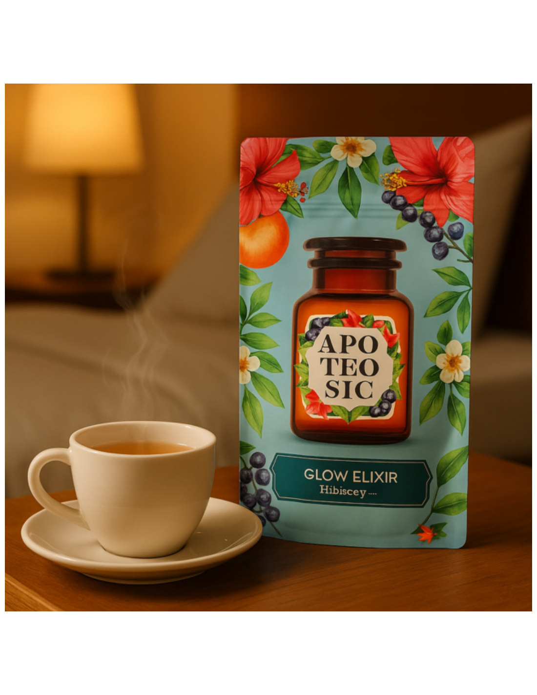 APOTEOSIC GLOW ELIXIR infusión 24 gramos (12 pirámides) 2