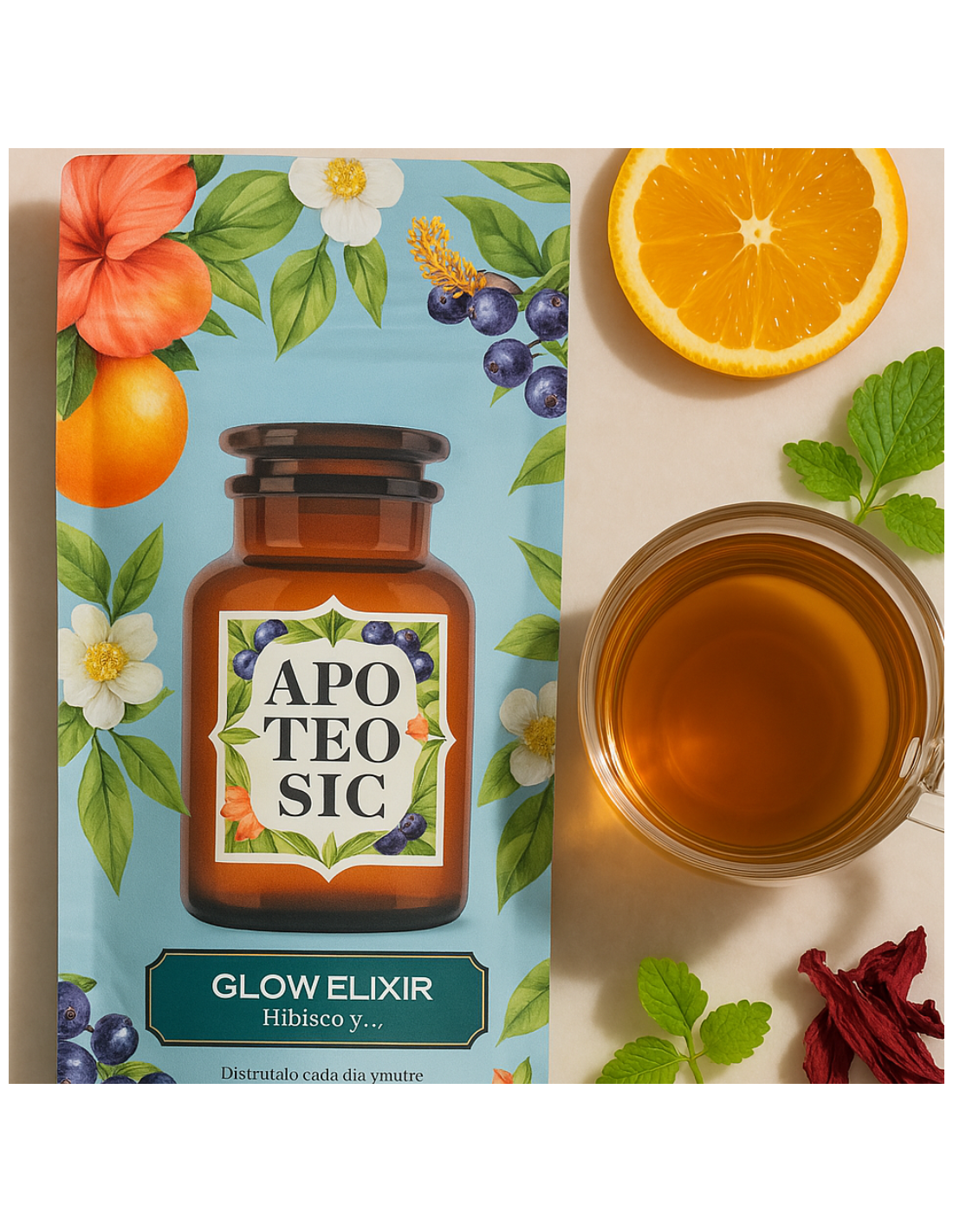 APOTEOSIC GLOW ELIXIR infusión 24 gramos (12...