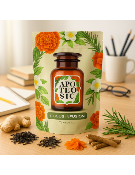 APOTEOSIC FOCUS INFUSION 24 gramos (12 pirámides)
