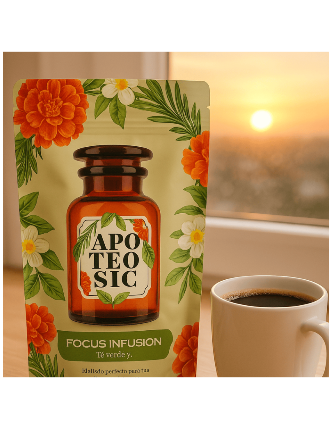 APOTEOSIC FOCUS INFUSION 24 gramos (12 pirámides)