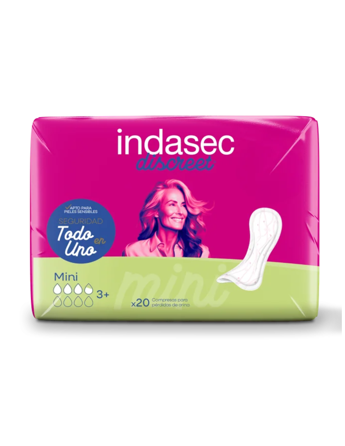 INDASEC DISCREET MINI 20 unidades