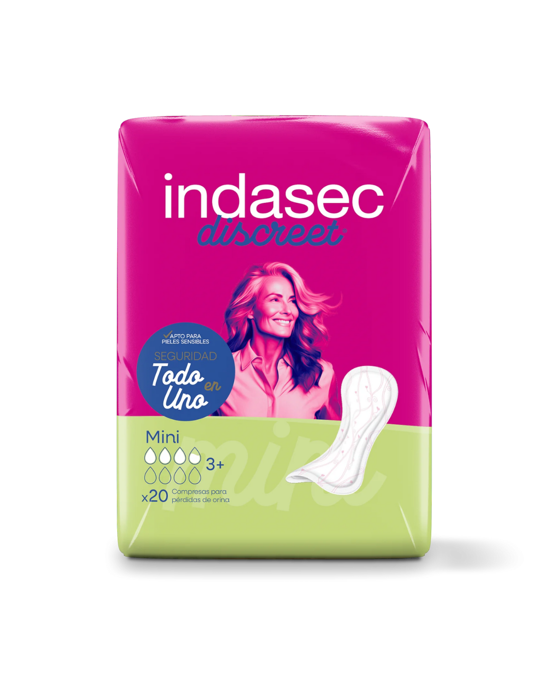 INDASEC DISCREET MINI 20 unidades 2