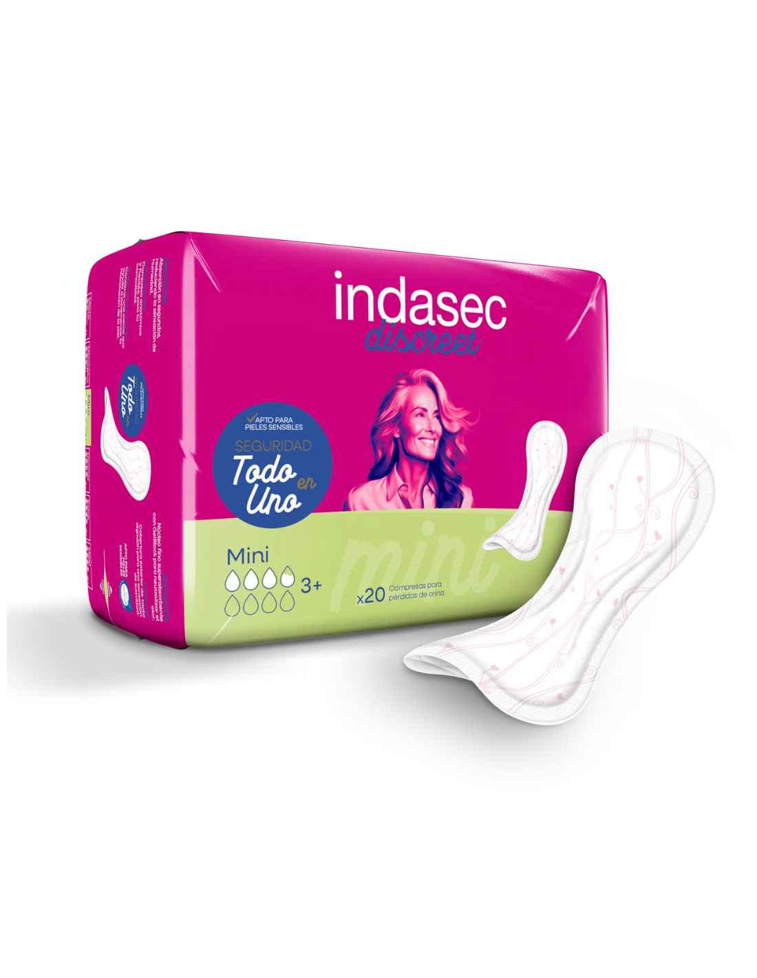 INDASEC DISCREET MINI 20 unidades