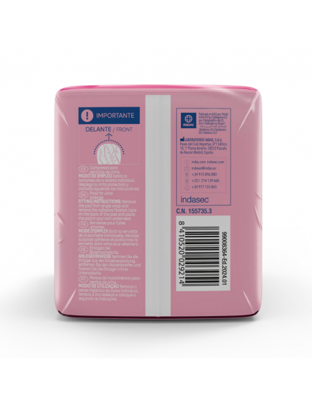 INDASEC DISCREET MICROPLUS 16 unidades