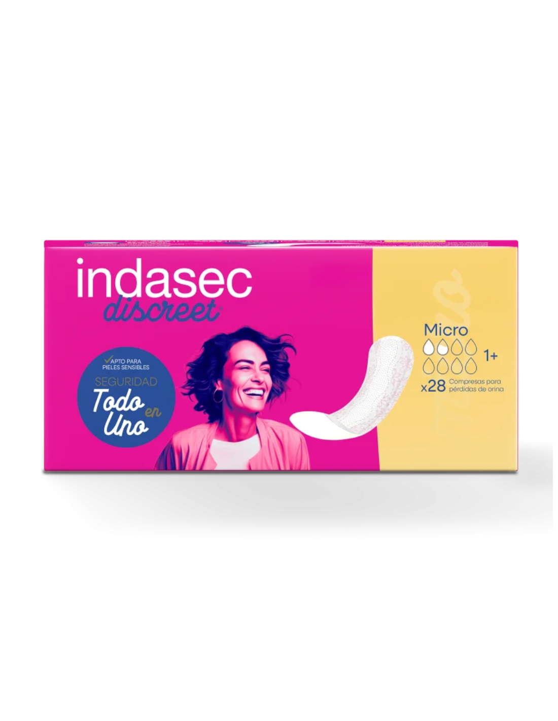 INDASEC DISCREET MICRO 28 unidades